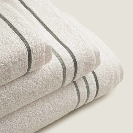 Narcıso Havlu 85X150 Cm Ekru