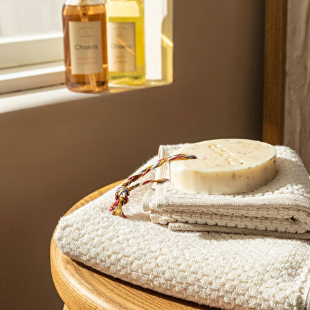 Isola Havlu 30X50 Cm Natural