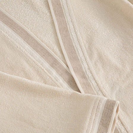 Stella Unısex Bornoz Natural