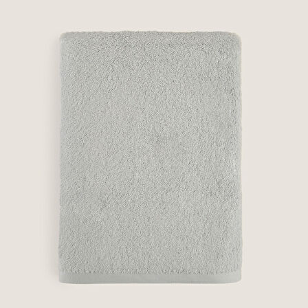 Solid Banyo Havlusu 85x150 cm inci Mavi