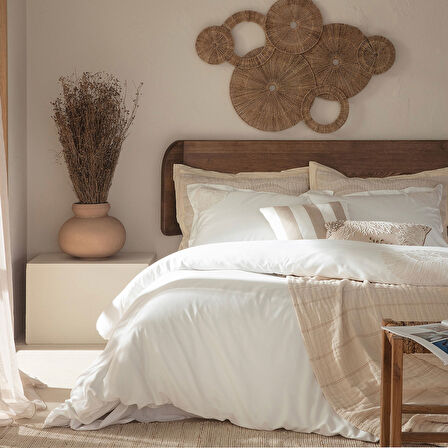 Nadira Nevresim Seti 230x220 Cm Ekru