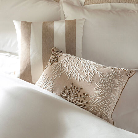 Nadira Nevresim Seti 230x220 Cm Ekru