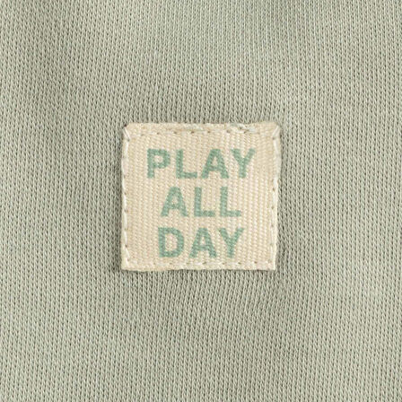 Cute Cırcus 3'Lü Kolsuz Body Set Ekru/Yeşil