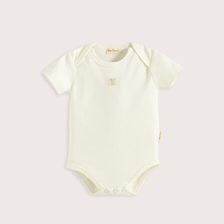 Cute Cırcus 3'Lü Body Set Ekru/Yeşil