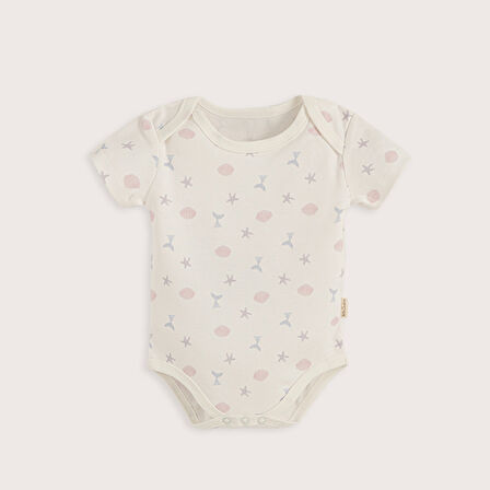 Magıc Sea 3'Lü Body Set Ekru/Lila