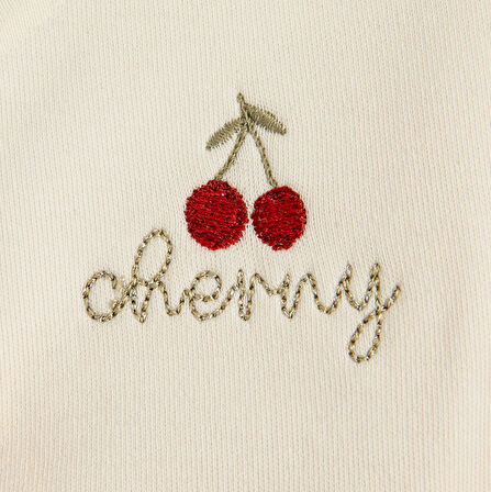 Cherry Boom Elbise Vanilya/Pembe