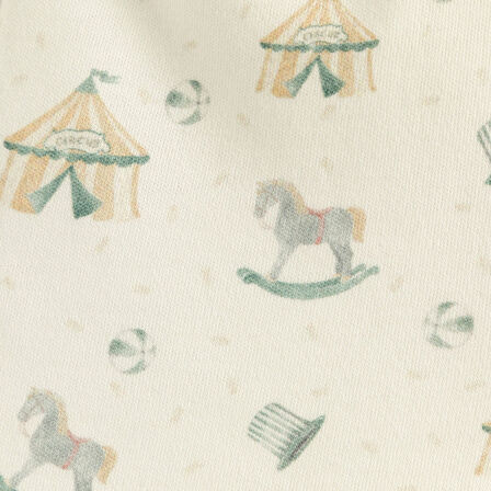 Cute Cırcus Patikli Pantolon Ekru