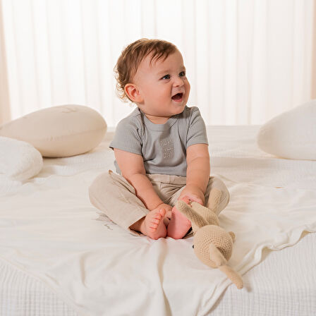 Cute Circus Kısa Kollu Body YEŞİL