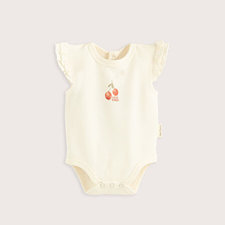 Cherry Boom Fırfırlı Body Vanilya