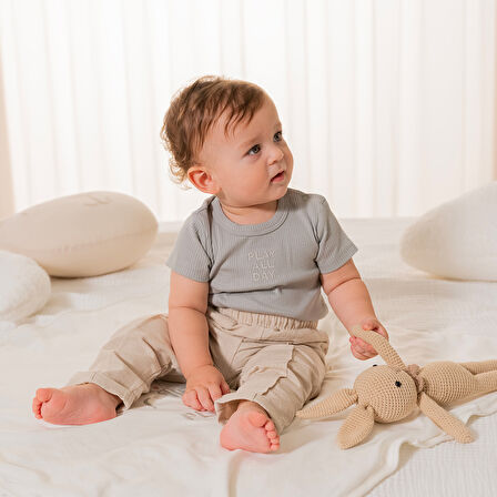 Cute Circus Kısa Kollu Body YEŞİL