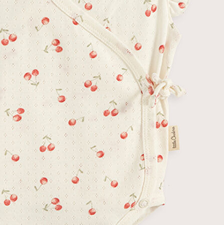 Cherry Boom Baskılı Body Vanilya