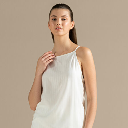 Mırra Pıjama Takımı Ekru