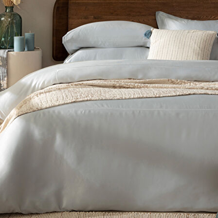 Bambu Nevresim Takımı King inci Mavi