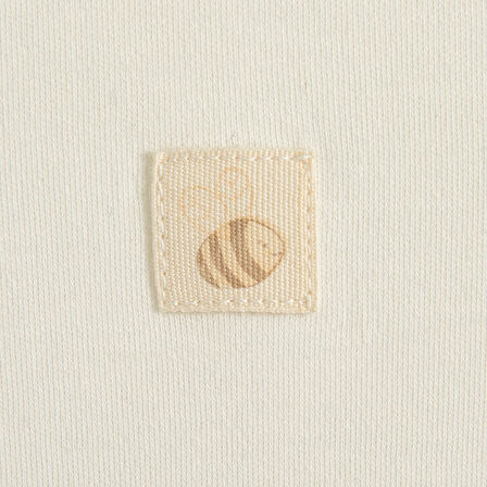 Happy Bee Etiketliı Body Ekru