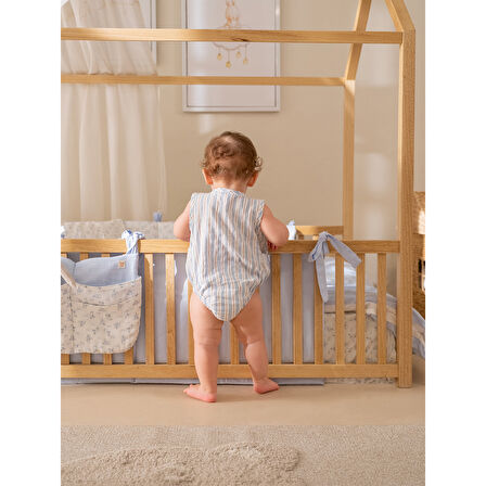 Sea Sİde Çizgili Body Mavi