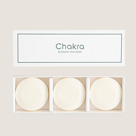 Blossom Trio Soap Beyaz