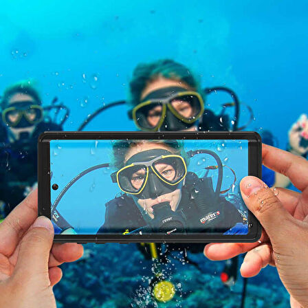 Galaxy S20 Ultra Uyumlu 1-1 Su Geçirmez Uyumlu-Siyah