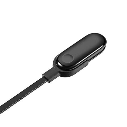 Siyah Xiaomi Mi Band 3 Usb Şarj Kablosu-Zore