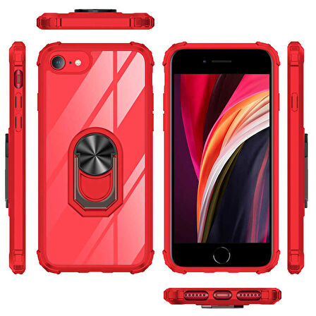iPhone SE 2022 Uyumlu Zore Mola Kapak-Siyah