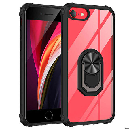 iPhone SE 2022 Uyumlu Zore Mola Kapak-Siyah