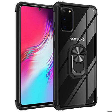Galaxy S20 Uyumlu Zore Mola Kapak-Siyah