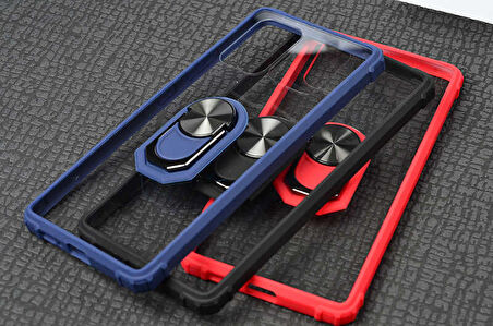 Galaxy A91 (S10 Lite) Uyumlu Zore Mola Kapak-Siyah