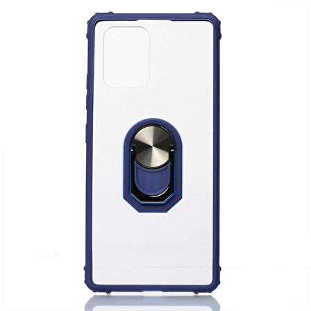 Galaxy A91 (S10 Lite) Uyumlu Zore Mola Kapak-Lacivert