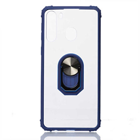 Galaxy A21 Uyumlu Zore Mola Kapak-Lacivert