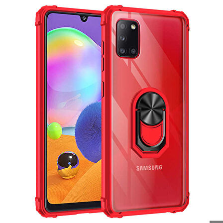 Galaxy A31 Uyumlu Zore Mola Kapak-Kırmızı