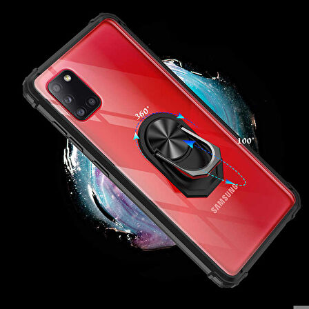 Galaxy A31 Uyumlu Zore Mola Kapak-Kırmızı