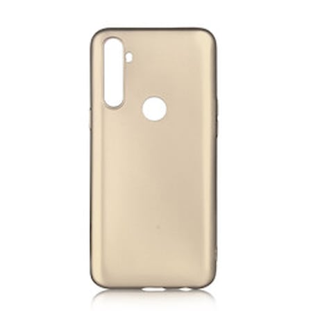 Lexroo Realme C3 Kılıf Lexroo Premier Silikon Kapak - Gold