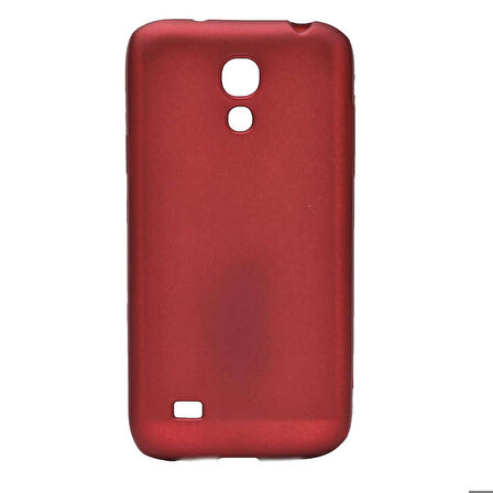 Galaxy S4 Mini Uyumlu Zore Premier Silikon Kapak-Kırmızı