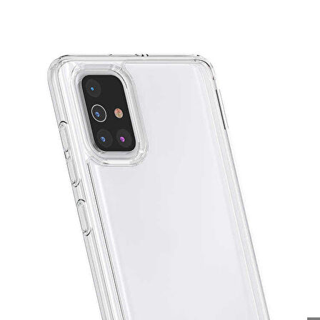 Galaxy A71 Uyumlu Zore Coss Kapak-Renksiz