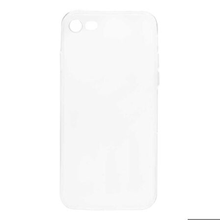 iPhone SE 2020 Uyumlu Zore Süper Silikon Kapak-Renksiz