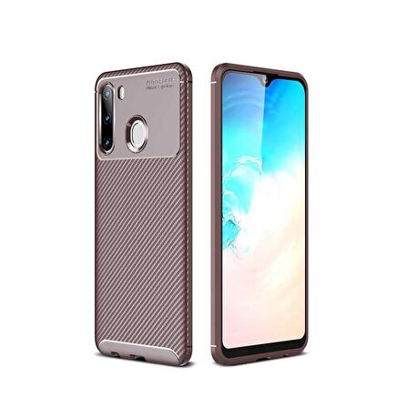 Galaxy A21 Kılıf Zore Negro Silikon Kapak