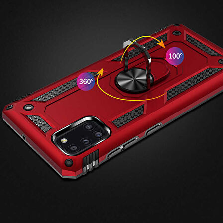 Galaxy A31 Uyumlu Zore Vega Kapak-Gold