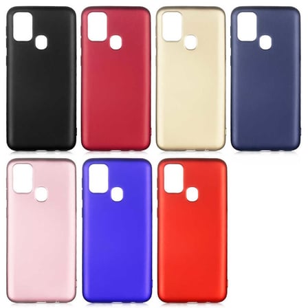Galaxy M31 Uyumlu Zore Premier Silikon Kapak-Gold