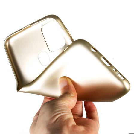 Galaxy M31 Uyumlu Zore Premier Silikon Kapak-Gold