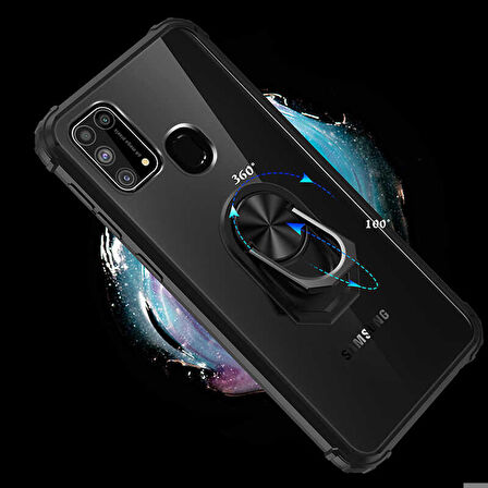 Galaxy M31 Uyumlu Zore Mola Kapak-Kırmızı
