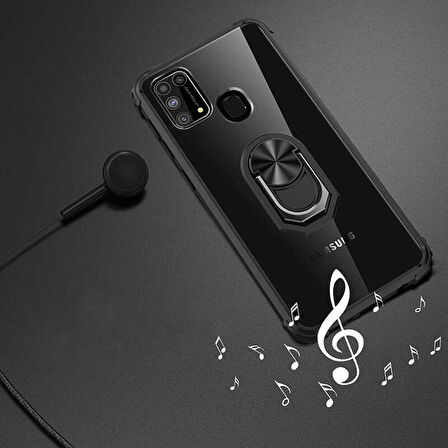 Galaxy M31 Uyumlu Zore Mola Kapak-Kırmızı