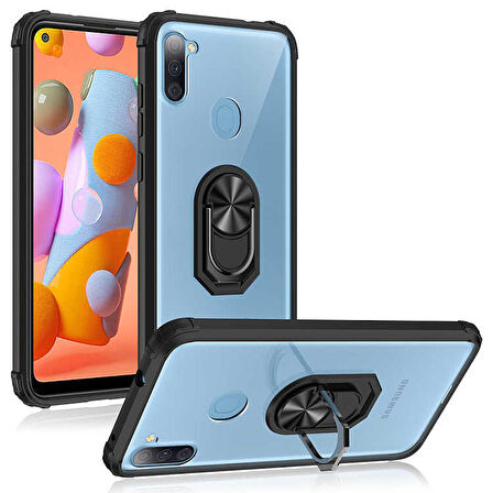 Galaxy A11 Uyumlu Zore Mola Kapak-Siyah