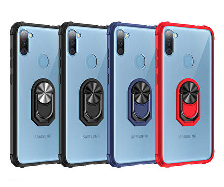 Galaxy M11 Uyumlu Zore Mola Kapak-Lacivert