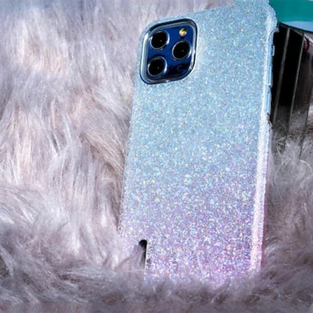 Apple iPhone XS Nex Cover Parlak Işıltılı Sert Silikon Kapak Kılıf