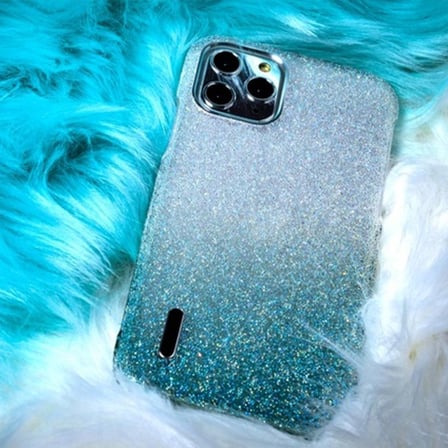 Apple iPhone XS Nex Cover Parlak Işıltılı Sert Silikon Kapak Kılıf