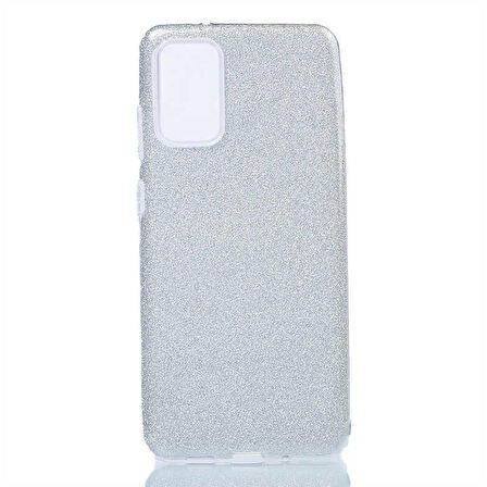 Galaxy S20 Plus Uyumlu Zore Shining Silikon-Gri