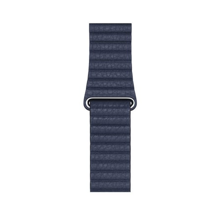 Watch Ultra 49mm Kordon Uyumlu KRD-09 Deri Lop Strap Kayış CLO- Kahverengi
