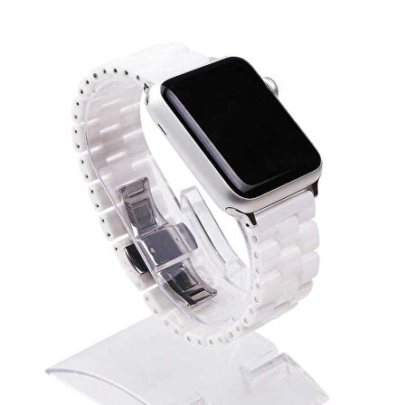 Watch 42mm Uyumlu KRD-15 Metal Zore Kordon-Siyah