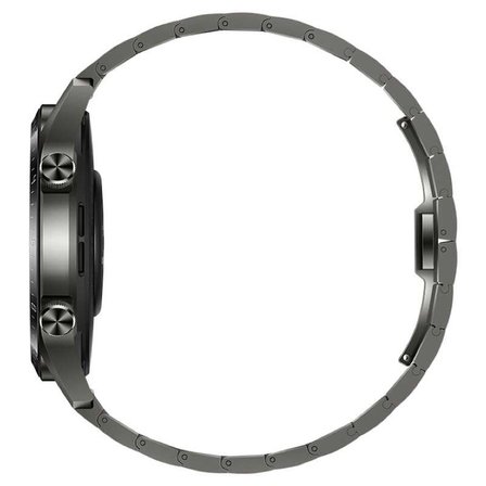 Galaxy Watch 42mm (20mm) Uyumlu KRD-16 Metal Zore Kordon-Siyah