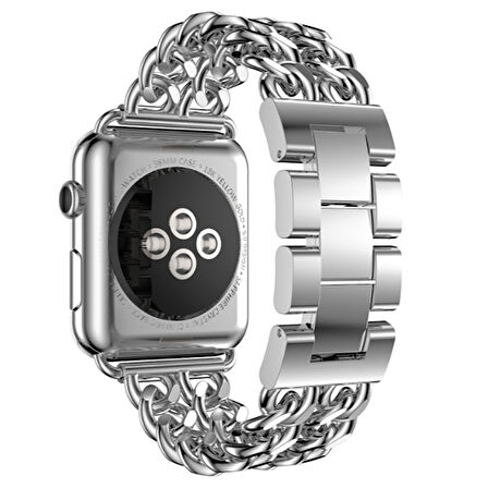 ​​​Watch 40mm Cowboy Metal Zore Kordon-Gümüş