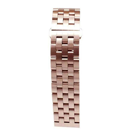 Gear S3 (22mm) Uyumlu KRD-20 Metal Zore Kordon-Gold